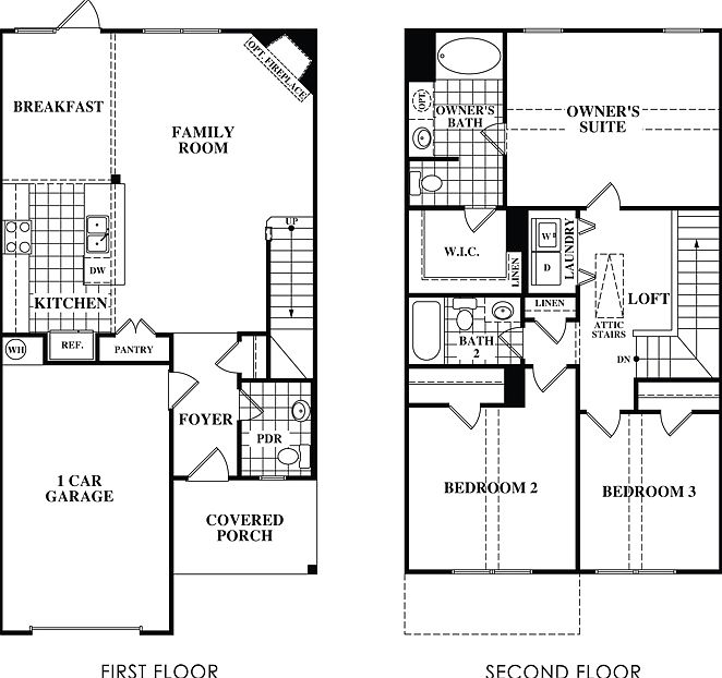 Hamilton Floor Plan- HP