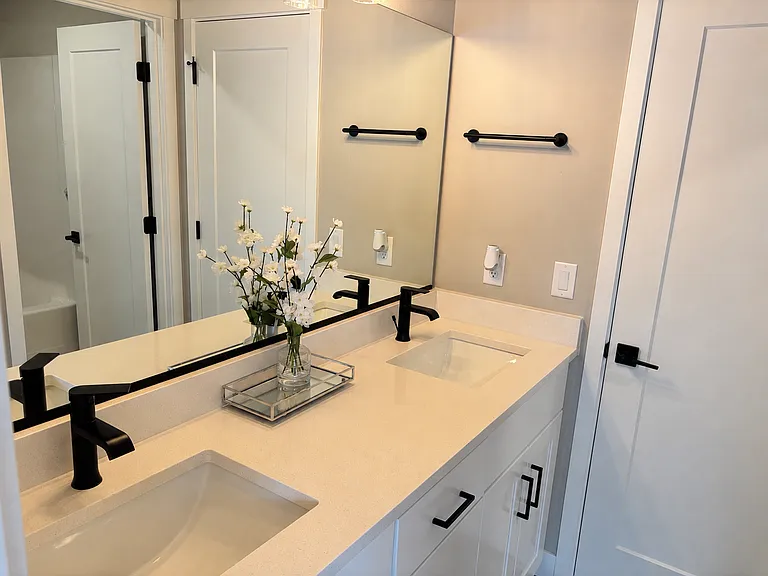 Jack & Jill bathroom sink