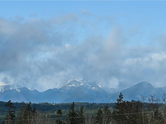 Stunning view of the Olympic Mountains.