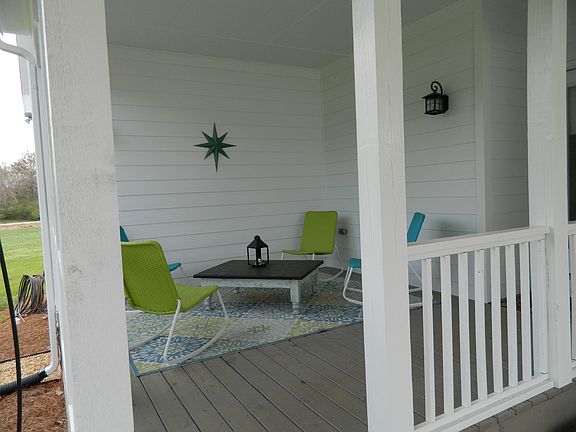 Covered Back Porch