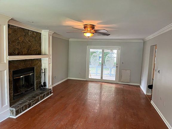 Floors being refinished