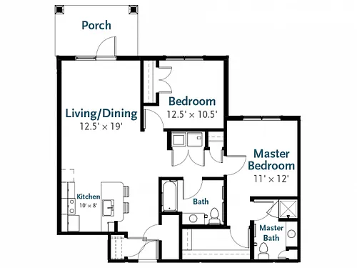 Floor plan Liberty