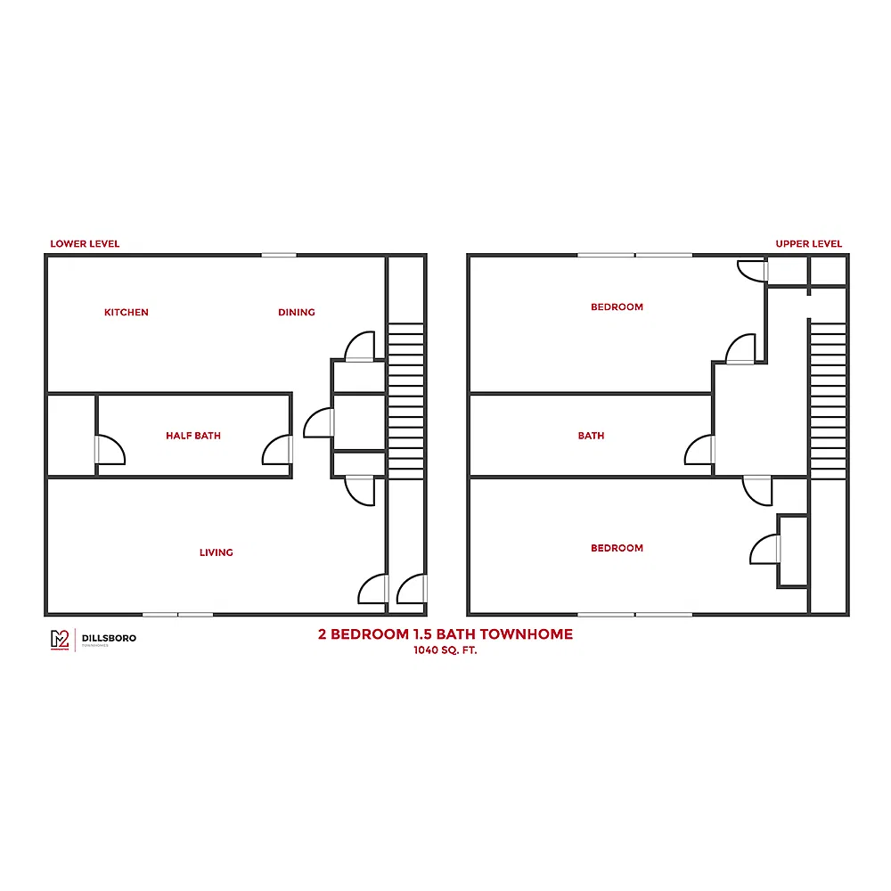Floor plan Townhome