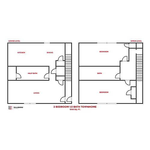 Floor plan Townhome