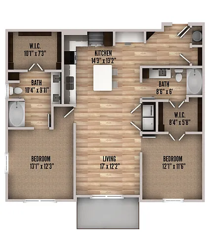 Floor plan B6