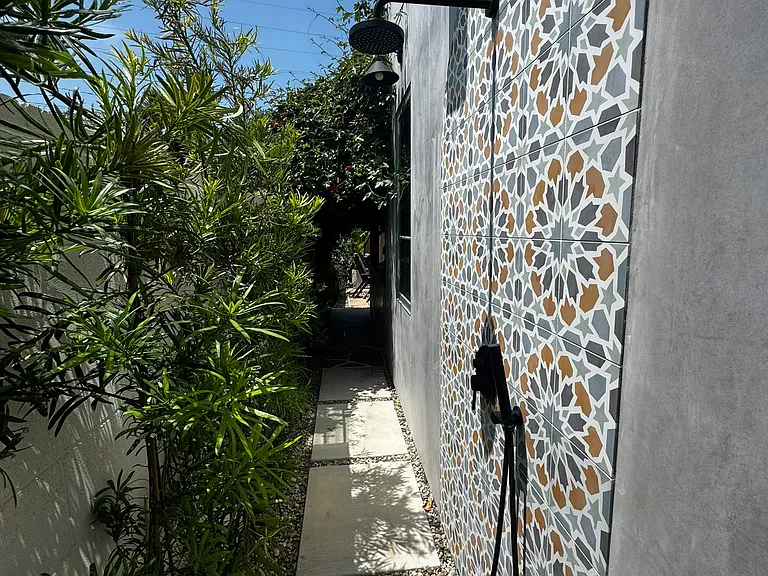 Outdoor shower