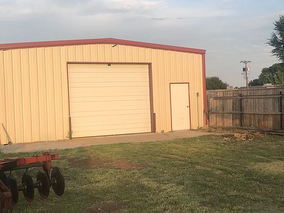 west side of barn