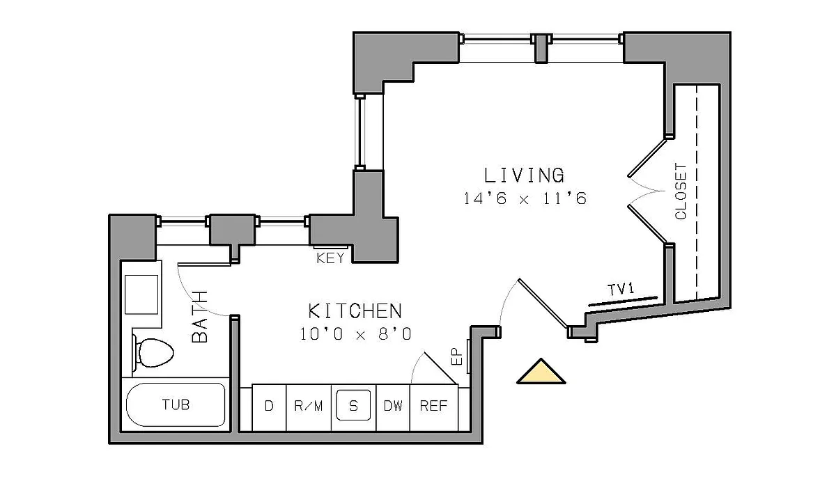Floor plan A12A