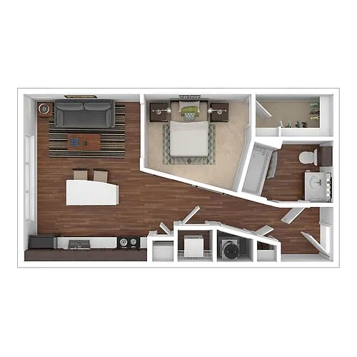 Floor plan Studio