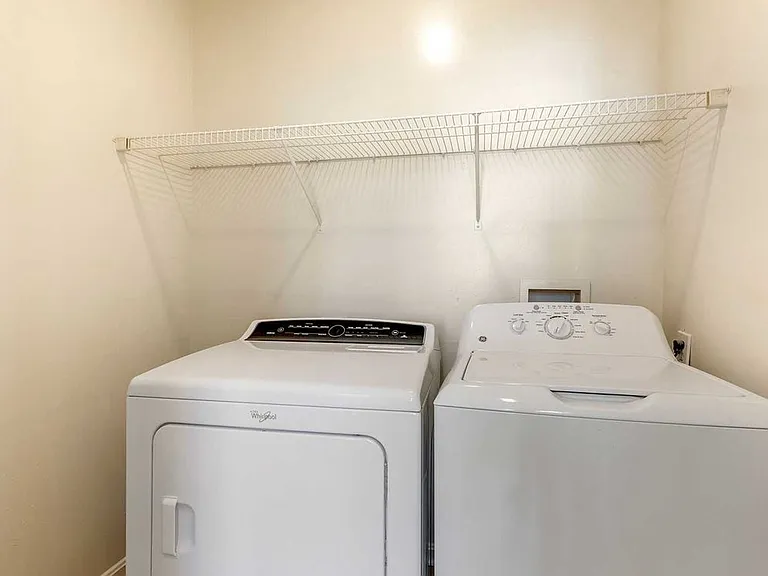 In-unit washer and dryer