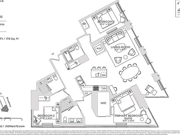 3rd image of 212 W 72nd St #10J