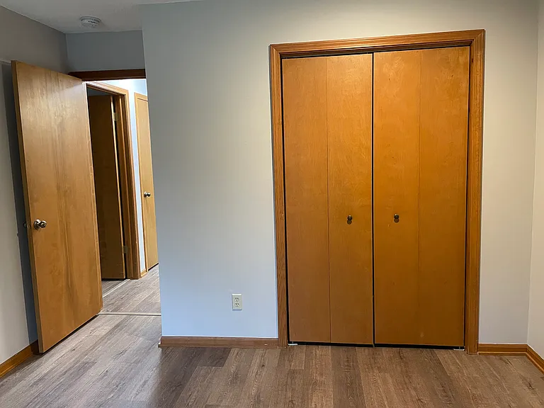 Closet in second bedroom.