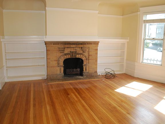 Fireplace in living room