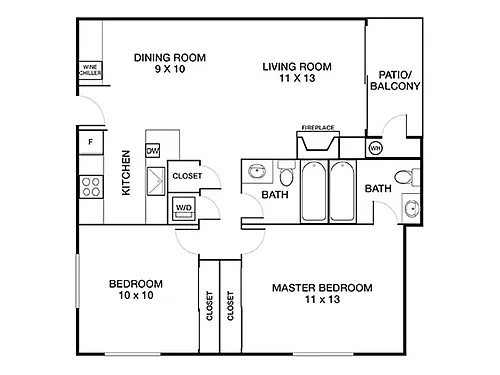 Floor plan The Laurel