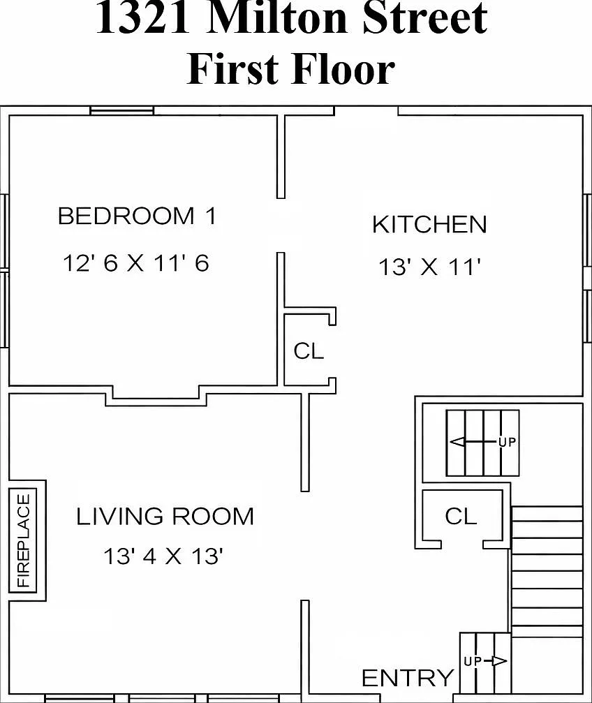 1321 Milton St. (5 BR) - Tallard Apartments — Photo 2