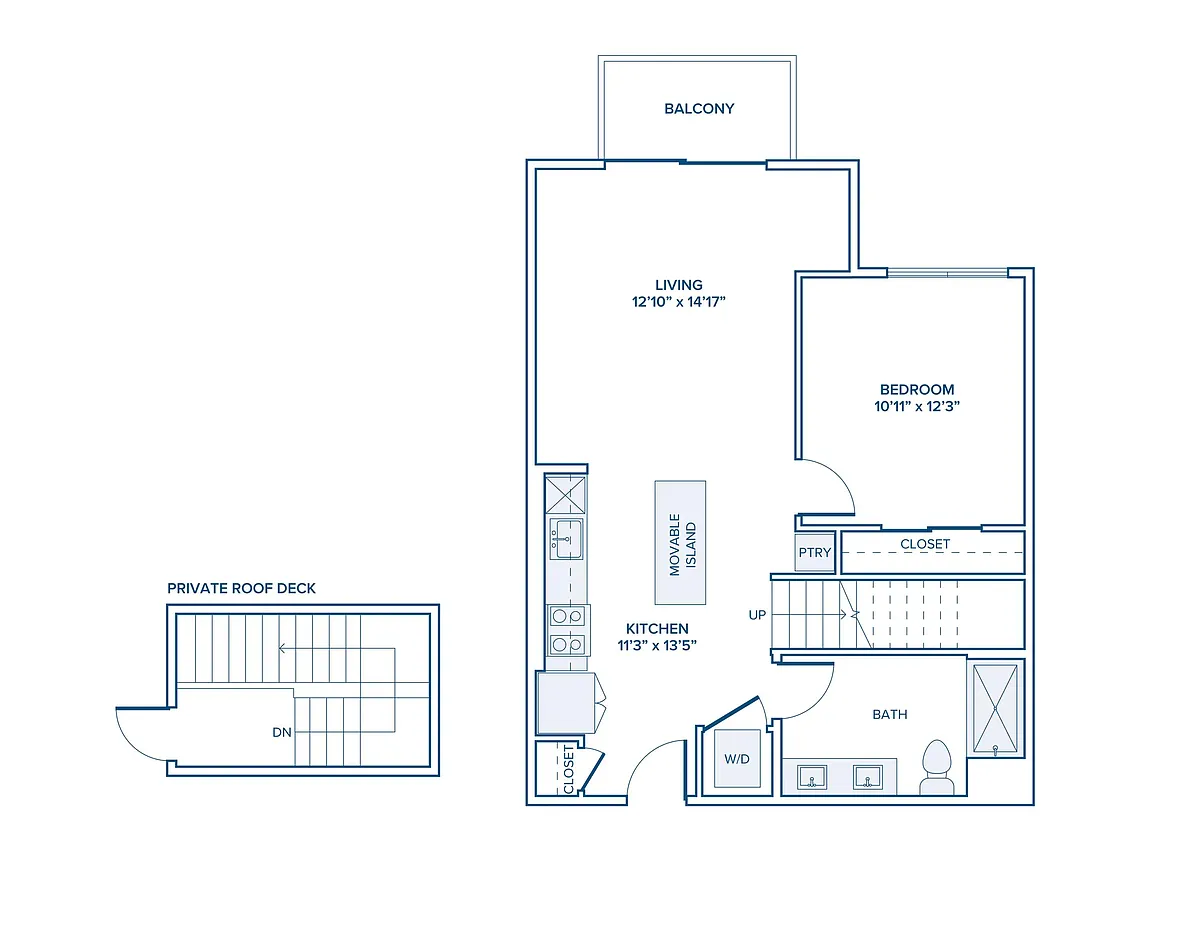 Floor plan A10R