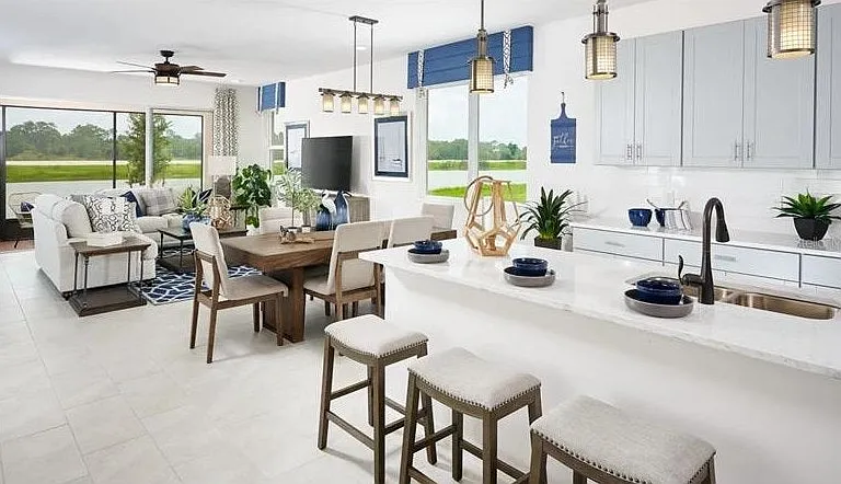 Staged Kitchen