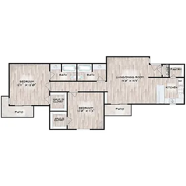 Floor plan B2