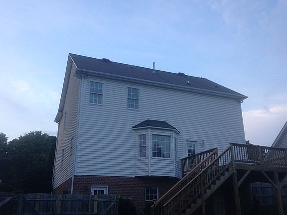 large deck for entertaining