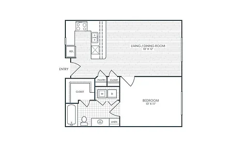Floor plan Amore Villa XIV