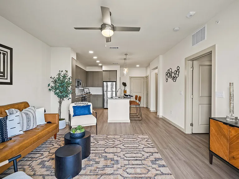 Spacious Living Rooms at La Ventana at Canyon West Apartments