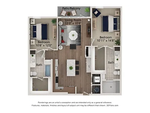 Floor plan B6