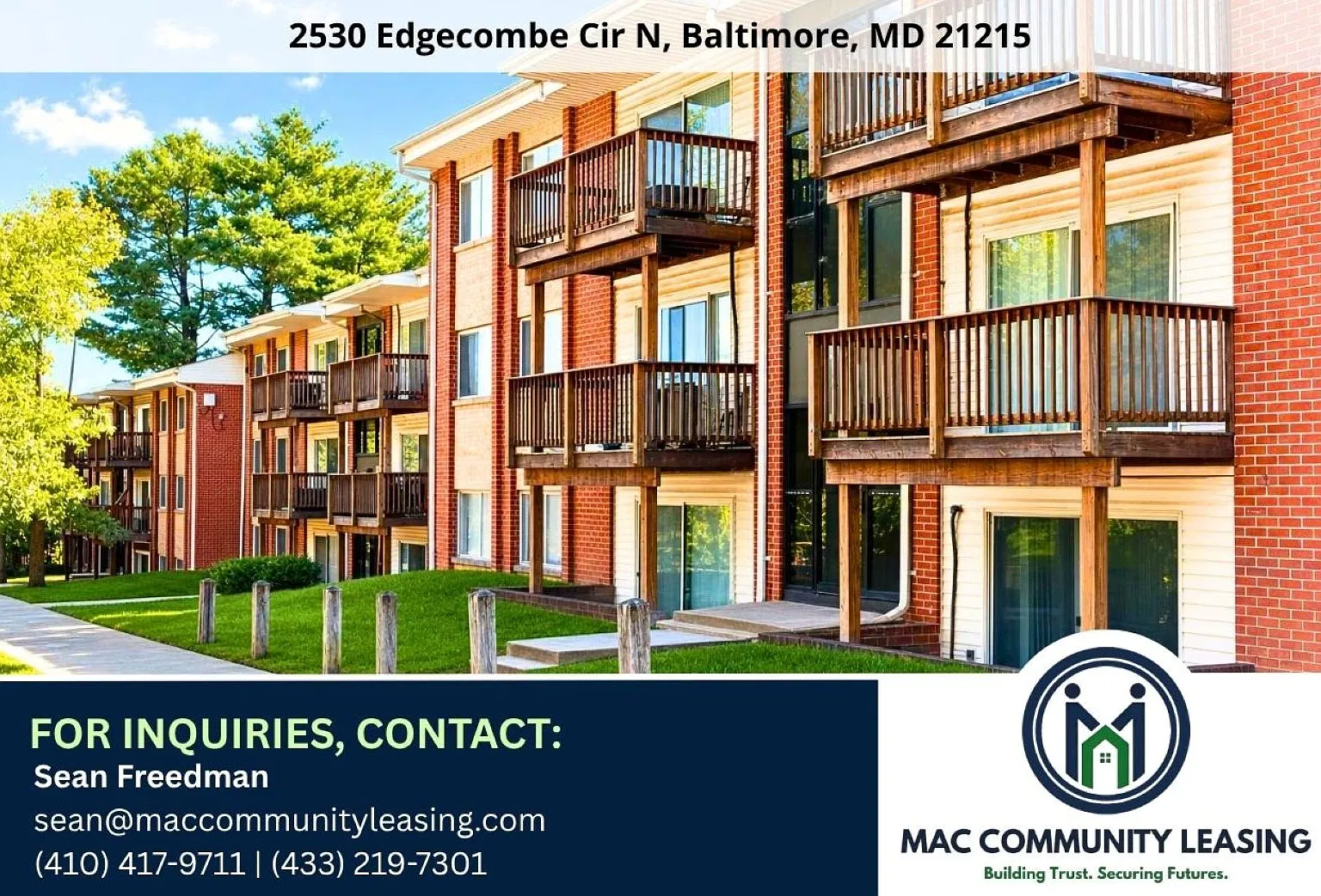 2 bed, 860 sqft, $1,175 — Photo 1