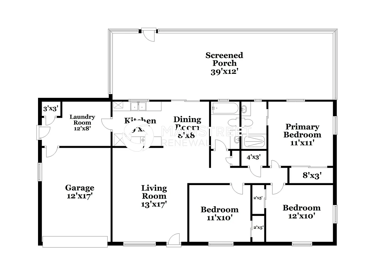 Floor Plan - 4680 Cronin Dr
