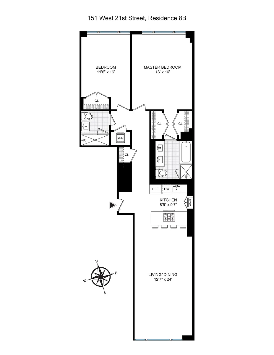 Building Photo - 151 W 21st St #8B