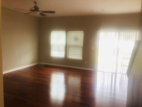 Living room and dining room