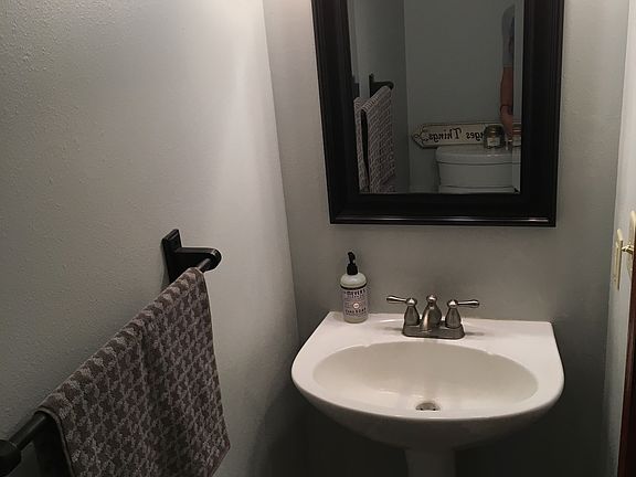 Convenient main flr 1/2 bath