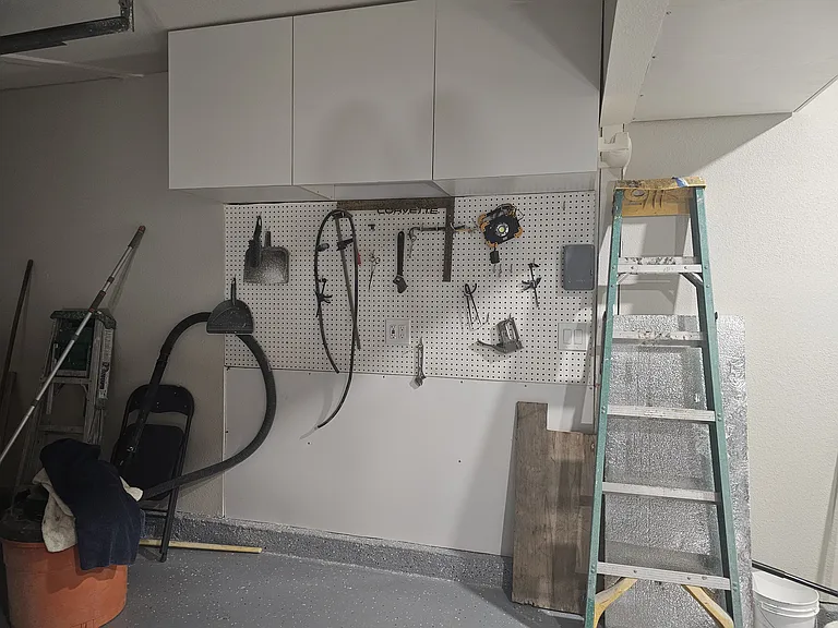Work area & more storage
