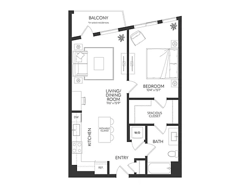 Floor plan A12