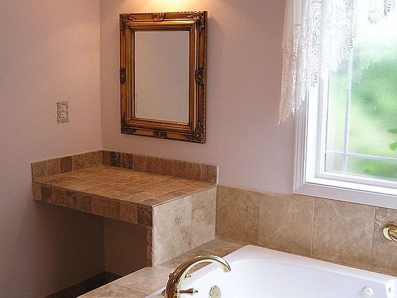 Master bath vanity