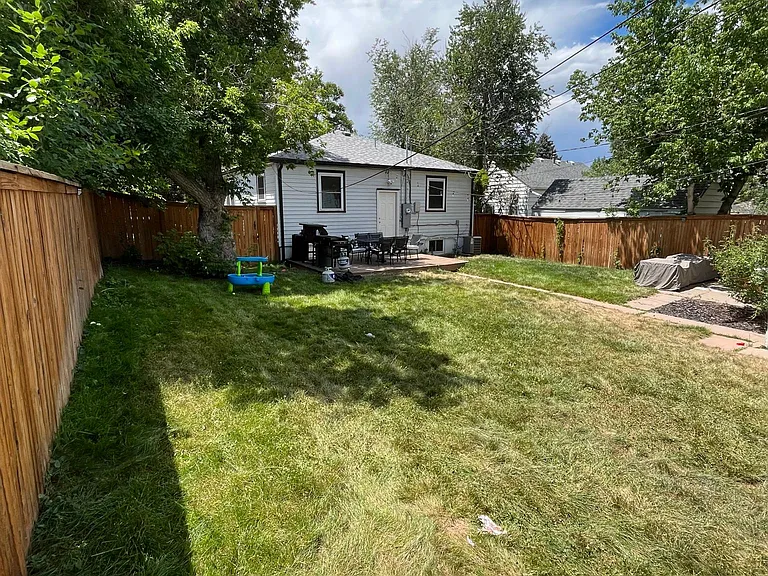 Huge backyard