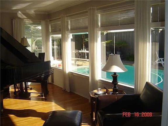 Living Room Large Windows to Pool Area