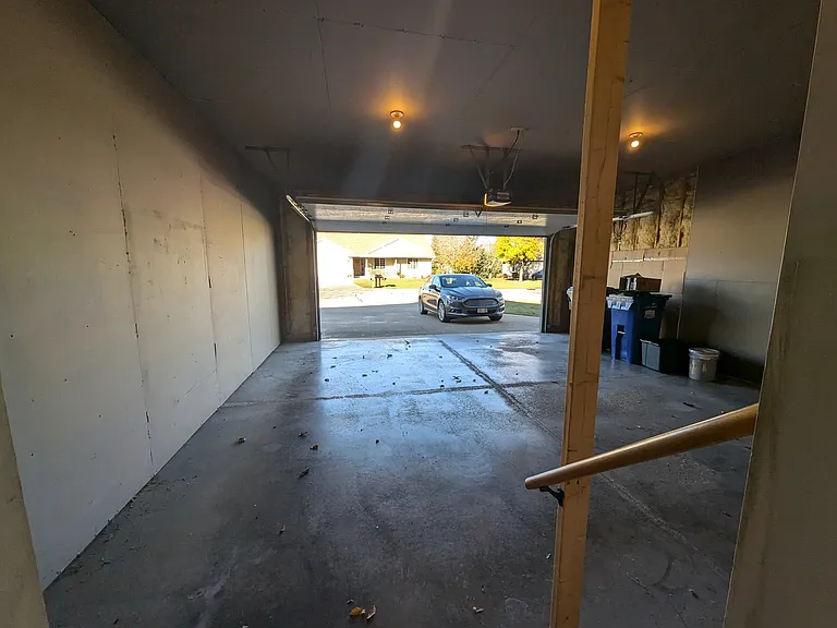 Two-car garage