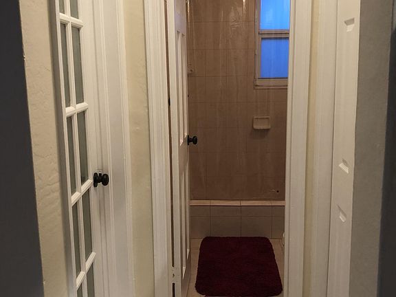 Bathroom and hallway entrance 
