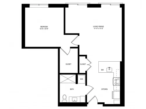Floor plan A1C