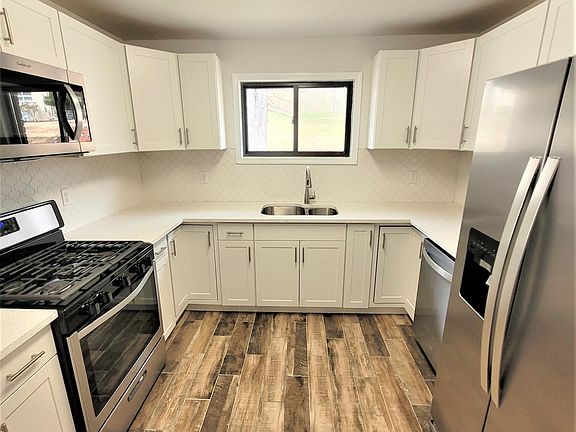 Brand new stainless steel appliances