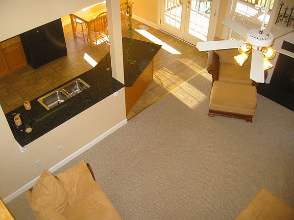 Down on the Living Room and Kitchen