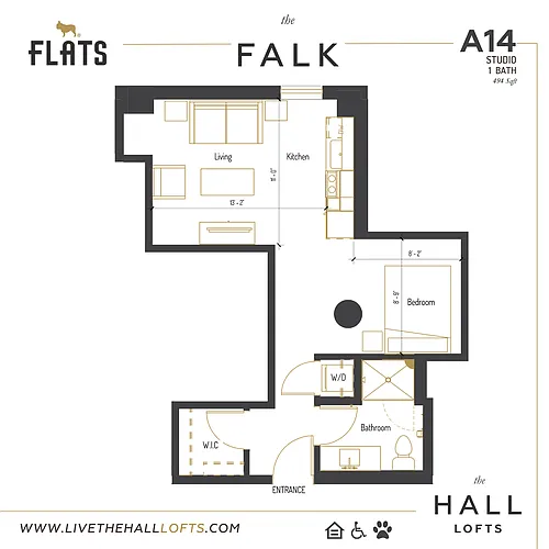 Floor plan A14