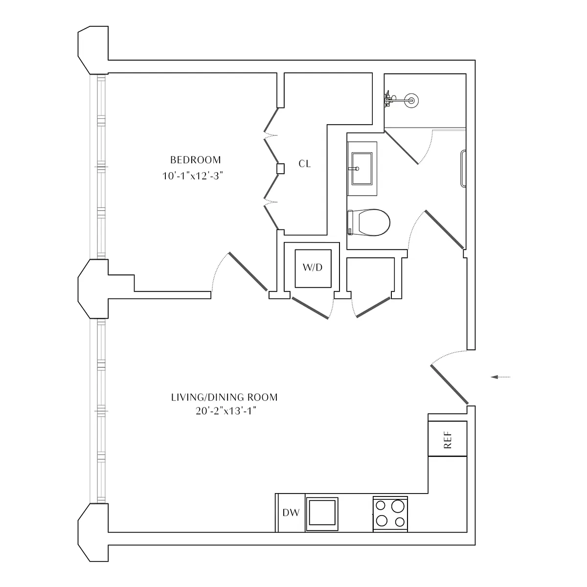 Floor plan A7