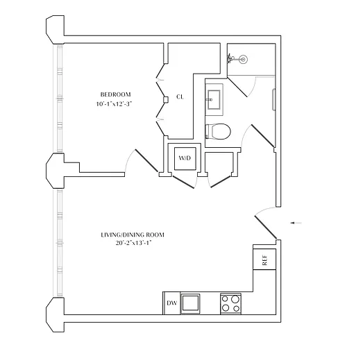 Floor plan A7