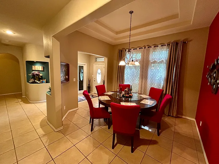 Open concept with comfortable flow