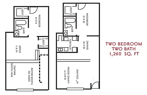 Floor plan Plan 2D Townhome
