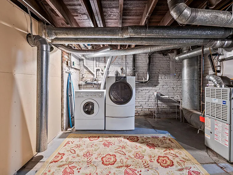 In-unit laundry! No lugging it back and forth elsewhere and no sharing with other units.