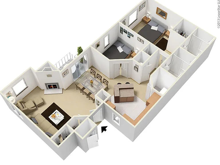 Harbor & Pine_B1 Floor Plan Harbor & Pine_B1 Floor Plan