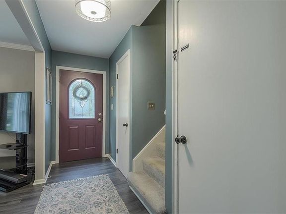 Nice entry with coat closet.