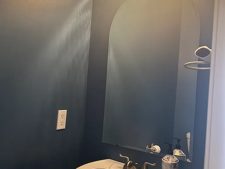 Beautiful Powder room on main level.